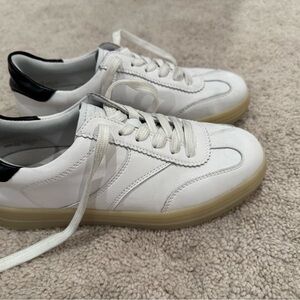 White and Black Sneakers